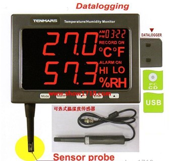 TM-185/精密温湿度计/TM185D/在线记录仪